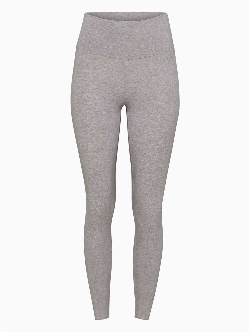 Aritzia Gray butter cheeky cropped High-Waist Stretch Leggings
